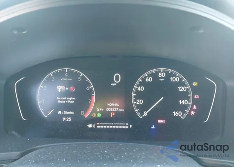 2025 Honda Civic Sport z USA, uszkodzony, nr VIN 2HGFE2F50SH576679